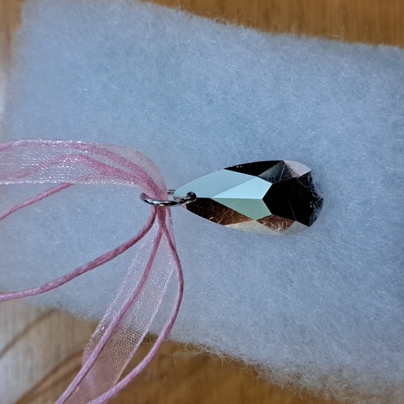 Summer Violet Crystal Marquise Necklace - Picture 6 of 6